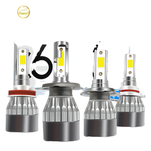 ราคาโรงงาน ไฟหน้ารถยนต์ LED C6 36W 8000LM สว่างพิเศษ Cob 6000k สำหรับ X1/X3/X6 AZERA - Product Image 1