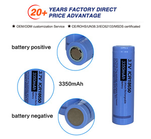 Bán buôn Li Ion pin 3.6V 3.7V 15A 30A điện có thể sạc lại 2500mAh 3500mAh <span class=keywords><strong>18650</strong></span> pin lithium - Product Image 6