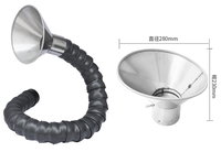 Tube articulé universel en bambou multi-spécifications, bras articulé en bambou