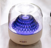 Humidificateur d'air portable avec lumière colorée, diffuseur d'huiles essentielles pour la maison et la chambre, purificateur d'air