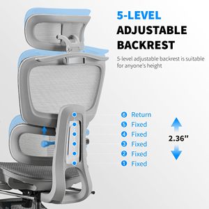 High Quality Orthopedic Office <b>Chair</b> with Lumbar <b>Support</b> & 100K-Tested Casters - Product Image 5