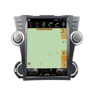 Pour Toyota <span class=keywords><strong>Highlander</strong></span> 2009-2013 Double 2 Din Quad octa-core dispositif d'unité principale Android Radio voiture lecteur DVD voiture Audio - Product Image 3