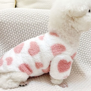 Chaleco para perros, ropa térmica de felpa con bonito diseño de animales, ropa cálida para otoño e invierno para perros pequeños, medianos y grandes, ajuste cómodo - Product Image 4
