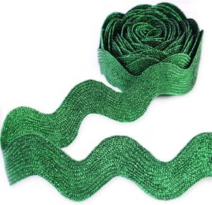 RIC RAC ริบบิ้นลูกไม้สีทองขนาด1.6นิ้วสำหรับตัดเย็บงานฝีมืองานปาร์ตี้ - Product Image 6