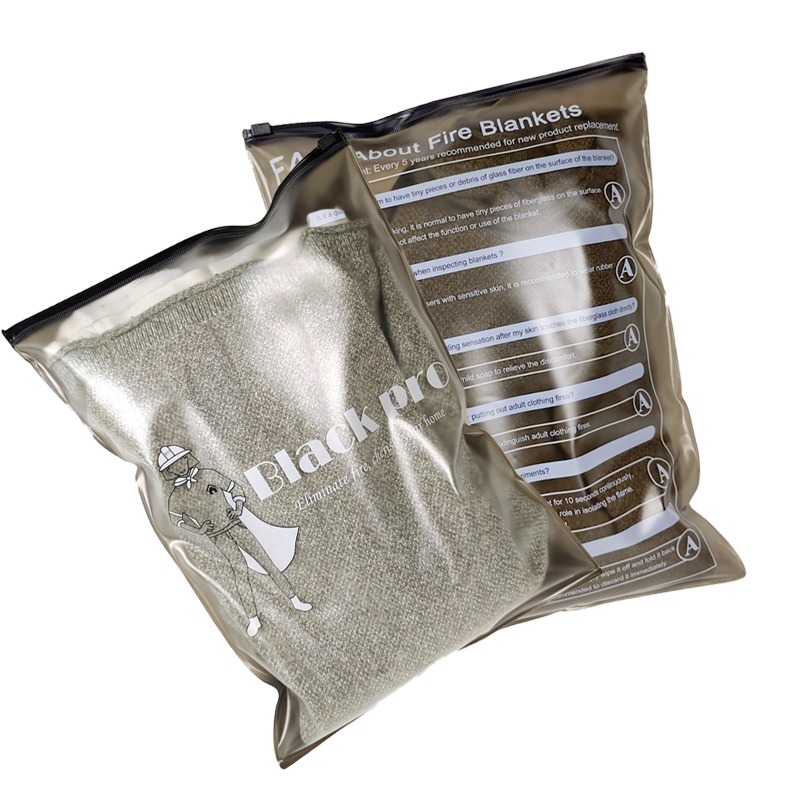 Double sided frosted transparent