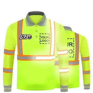 HBC safety reflective jacket fr reflective tape high quality custom t shirt safety shirts reflective reflective vest fabric
