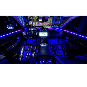 Luz Ambiental RGBIC Premium para Auto, Tira Acrílica Sinfónica, Lámpara Interior de Neón para Jaguar XJL 2010-2018 - Product Image 4
