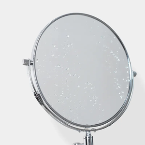 Norhs Hotel Design moderne Double Flip Chrome Salle de bain Miroirs de rasage Mini maquillage Miroir grossissant - Product Image 5