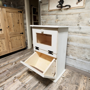 OEMレトロスタイル装飾オニオンビン食料品セクション付きフルーツ野菜収納スタンドとボウル家庭用野菜収納 - Product Image 4