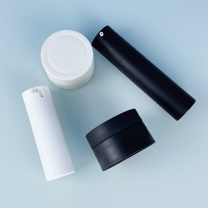 Cosmetic Packaging 30ml 50ml Airless <b>Pump</b> <b>Bottle</b> White Color Recycled Plastic <b>Bottle</b> Airless <b>Pump</b> pp Airless <b>Bottle</b> - Product Image 2