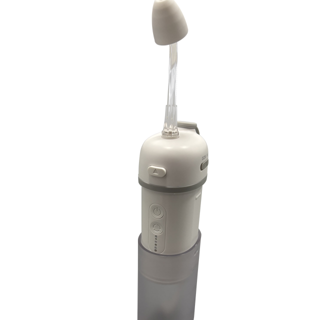 Electric Nasal Irrigator with Built-In Battery IPX7 Waterproof 150mL Water Tank Plastic & Silicone Materials for Home Use