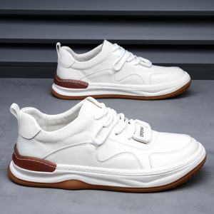 Zapatos de Hombre con Punta Inclinada, Versión Europea, Modelo <span class=keywords><strong>Mango</strong></span>, Transpirables, Retro, de Cuero Genuino, Casuales, a la Moda, Primavera 2026 - Product Image 3
