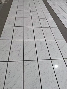 Lusso nobile costo efficace e leggero italiano Carrara bianco piatto sottile piastrelle di marmo - Product Image 6