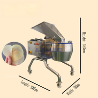 Hoge snelheid Lijie groentesnijmachine voor de verwerking van aardappel-, cassave- en yamchips, 380V, 1000kg/u capaciteit, meskern.
