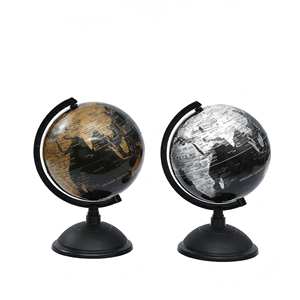 Carte d'enseignement de la géographie et de l'exploration des terrains pour étudiants ZKJ, modèle en PVC et bois, décoration de luxe pour bureau et maison - Product Image 6