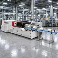 Haute Vitesse Machine D'emballage Thermorétractable Thermorétractable Film Carton Boîte Emballage Machine