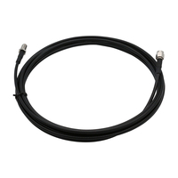 Kabel Jumper Koaksial SMA Male ke SMA Female, Konektor Berlapis Perunggu Putih, 50 Ohm DC-6GHz 72H Salt Spray untuk Modul RF