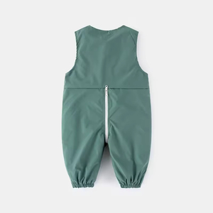 Pantalones de una Pieza sin Mangas para Niños y Niñas, Ropa de Bebé de Algodón para Primavera y Otoño, Pantalones Anti-Suciedad para Gatear - Product Image 5