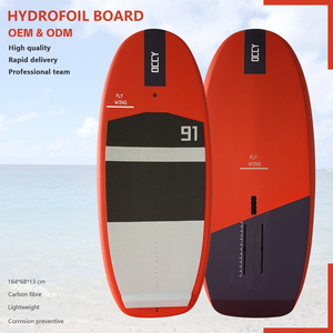 OEM Custom Logo Carbon Fiber Hydrofoil Surfboard Lightweight Downwind Ocean Watersurfing EPS Board Included Bag Spot Sale 91L Do - Product Image 3