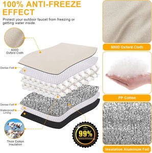 Các Sprinkler mới bao gồm cho bên ngoài, cách nhiệt cũng bơm Bìa, ống Bìa lạnh Snap (5F) <span class=keywords><strong>backflow</strong></span> <span class=keywords><strong>preventer</strong></span> cách nhiệt Bìa - Product Image 3