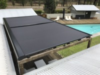 Stores électriques de lucarne Tissu imperméable occultant de fenêtre de toit rétractable