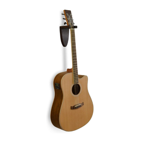 Support mural pour guitare avec étagère Cintres pour ukulélé en <span class=keywords><strong>bois</strong></span> Support pour guitare Crochet mural pour guitare électrique <span class=keywords><strong>basse</strong></span> - Product Image 1