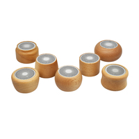 Mini Altavoz Bluetooth Inalámbrico de Madera, Portátil, con Bajos Potentes, para iPhone, Samsung, Xiaomi