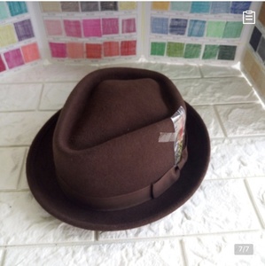 Chapeau d'hiver en feutre <span class=keywords><strong>de</strong></span> laine Gentleman allemand <span class=keywords><strong>de</strong></span> haute qualité avec <span class=keywords><strong>plume</strong></span> - Product Image 6