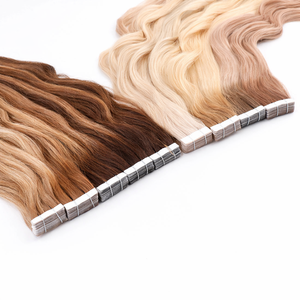Extension per capelli Remy con nastro adesivo, ricci profondi, in capelli umani per una lunga durata - Product Image 3