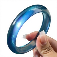 Bracelets en cristal poli de la marque DS de la plus haute qualité, modèle B064, vente en gros, diverses qualités, bleu foncé naturel, cadeaux