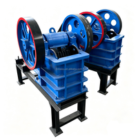 Trituradora de Mandíbulas para Residuos de Construcción, Hormigón, Piedra Caliza y Guijarros, Pequeña, de 1-3T/H, Diésel, en Oferta