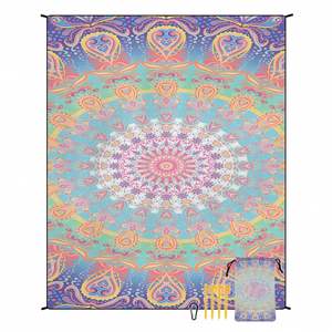 Tapis d'extérieur imperméable Blue Turtle Beach pour le camping et les pique-niques, coussin de sol confortable - Product Image 5