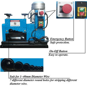 चीन मेड 2019 कम कीमत स्वत: खेतों में प्रयुक्त बिजली के तार केबल खाल उधेड़नेवाला कटर खींचने के लिए रीसाइक्लिंग मशीन BS-002 बिक्री - Product Image 4