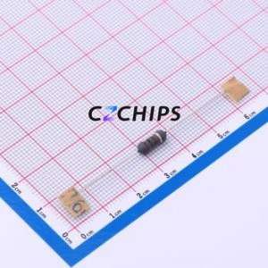 RSS1W100RJT/B <b>Through</b>-<b>Hole</b> <b>Resistor</b> <b>Through</b> <b>hole</b> Component (THT),D3.5xL9mm Metal Oxide Film 100Ohm 5% 1W - Product Image 1