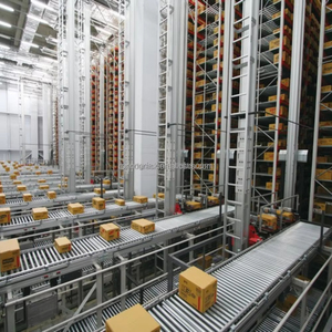 Warehouse Automated <span class=keywords><strong>Storage</strong></span> Retrieval Rack-<span class=keywords><strong>System</strong></span> Intelligente Logistik lösung Paletten regals ystem - Product Image 6