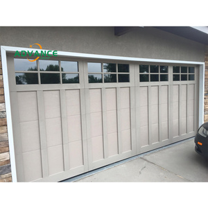Fabricant américain moderne de voitures doubles avec portes de <span class=keywords><strong>garage</strong></span> en <span class=keywords><strong>bois</strong></span> massif en chêne blanc et fenêtres en perspective - Product Image 4