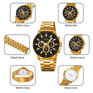 Reloj de cuarzo elegante con movimiento fiable y esencial para el uso diario, que ofrece una precisión en la indicación de la hora en un estilo moderno y versátil. - Product Image 4