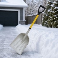 Pelle à neige en plastique de haute qualité pour l'extérieur, service OEM avec logo personnalisé