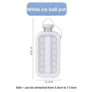 Ice Ball <b>Maker</b> Ice Cube <b>Maker</b> Tray Mould with Lid Cube Mold Cubic <b>Makers</b> Container Trays Whiskey Cocktail Kitchen - Product Image 6