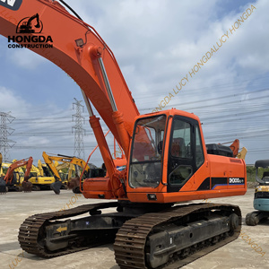 Excavatrice sur chenilles d'occasion DOOSAN Dh225LC-7 Machine de construction Excavatrice Doosan d'occasion 22 tonnes Dh225 Dx225 Dx300 - Product Image 1