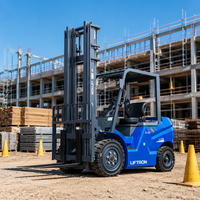 Penanganan Pallet Gudang Penerimaan Barang Operasi Senyap Forklift Listrik Liftron CPD20 2000kg