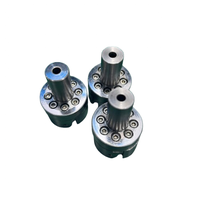 Pièces en acier à outils usinées sur commande CNC |   Composants d'usinage CNC de précision, moyeu d'accouplement personnalisé / adaptateur de bride