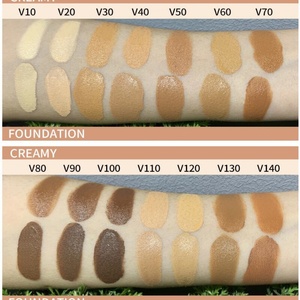 รองพื้นและคอนซีลเลอร์ 2 in 1 เนื้อแมทท์บางเบา ปกปิดเต็มที่ ครีมวีแกนสำหรับแต่งหน้า รองพื้นแบบน้ำสำหรับแบรนด์ส่วนตัว - Product Image 5