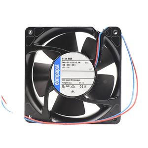 Ventilateur axial de refroidissement ebmpapst 4114NHH 24V DC 12038 12cm 12.5W 120*120*38mm pour armoire d'onduleur, résistant aux hautes températures - Product Image 1