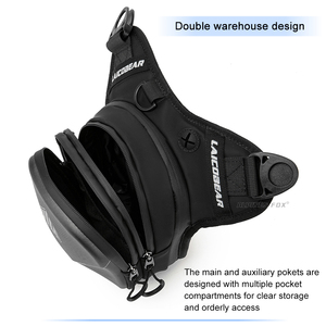 LAICOBEAR tas kaki sepeda motor, paket minyak wadah keras keamanan Motocross tahan air multifungsi - Product Image 3