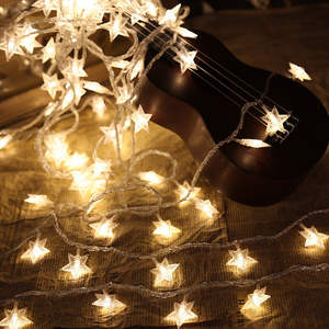 <b>LED</b> String Lights Decorative Lighting Camping <b>Star</b> Lights Christmas Colored String Lights for Indoor Outdoor Use - Product Image 5