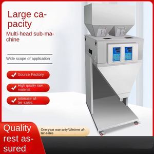 Machine de remplissage automatique de granulés, poudres (avoine, épices, café, thé, protéines), céréales et distributeur de pesage pour aliments pour chiens en vrac - Product Image 5