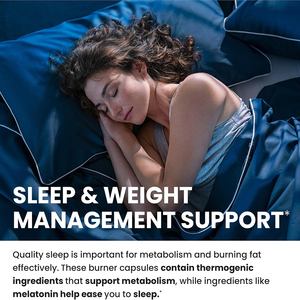 High quality Night Time Fat Burn Capsules Slimming Weight Control Sleep Aid Weight Loss support <b>metabolism</b> when sleep - Product Image 6