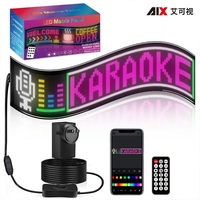 Écran LED de voiture flexible à commande programmable, IP65 étanche, personnalisable, affichage LED intelligent, utilisation en intérieur, panneau matriciel