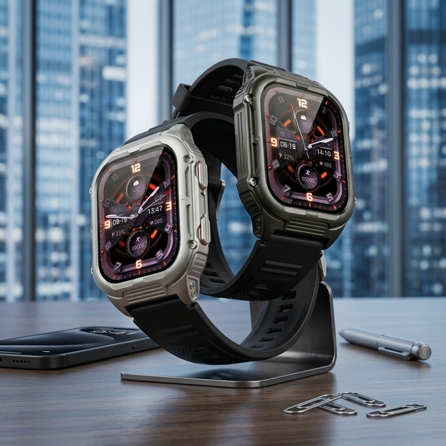 Bluetooth sports watch, smart sports watch, with heart rate and blood oxygen monitoring, health data display watch